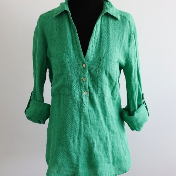 Zara Tops - Zara Linen Blouse